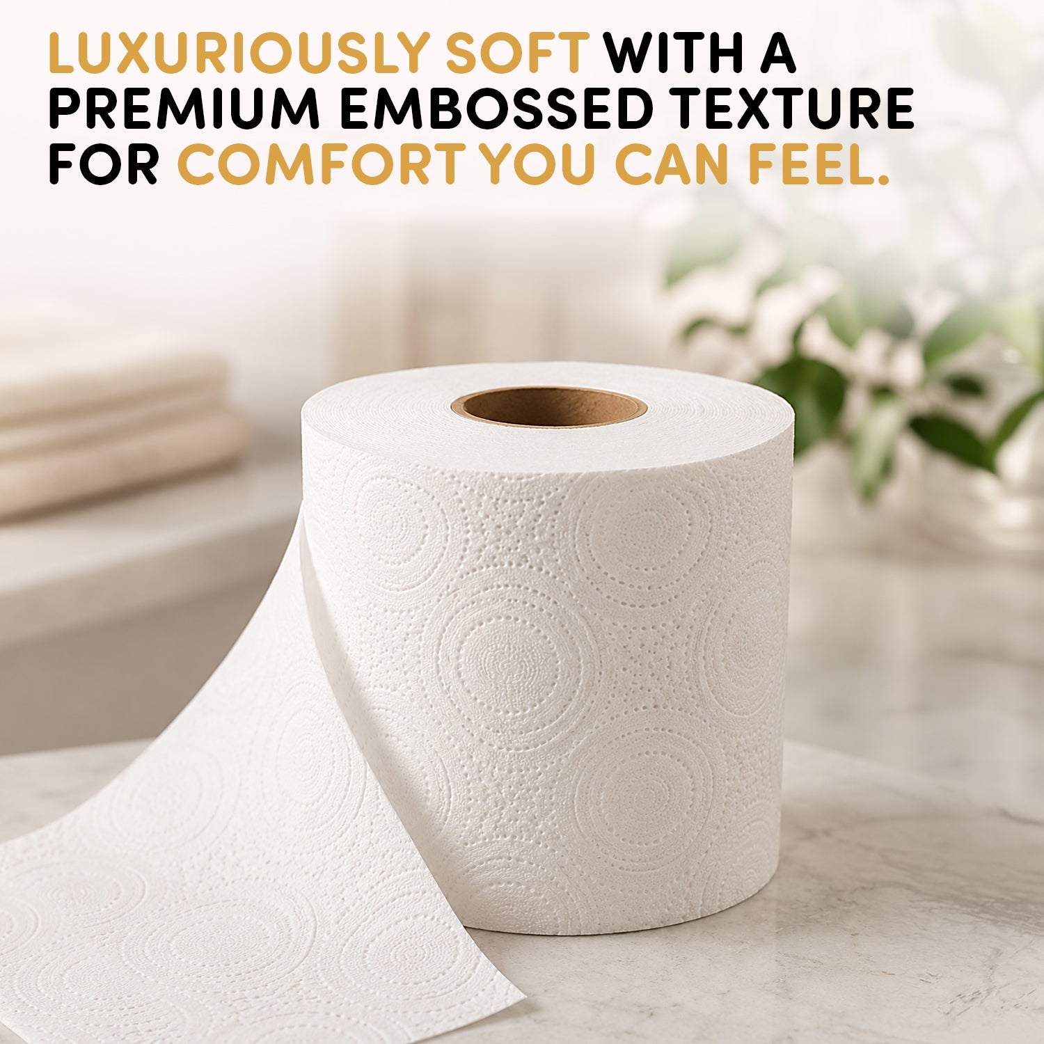 Splesh Toilet Roll Signature Scented 12 Rolls|Quilted 3-Ply Soft Toilet Paper