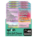 Splesh Ultra Soft Tissues, 48 Cube Boxes (2,688 Total) Bulk Pack