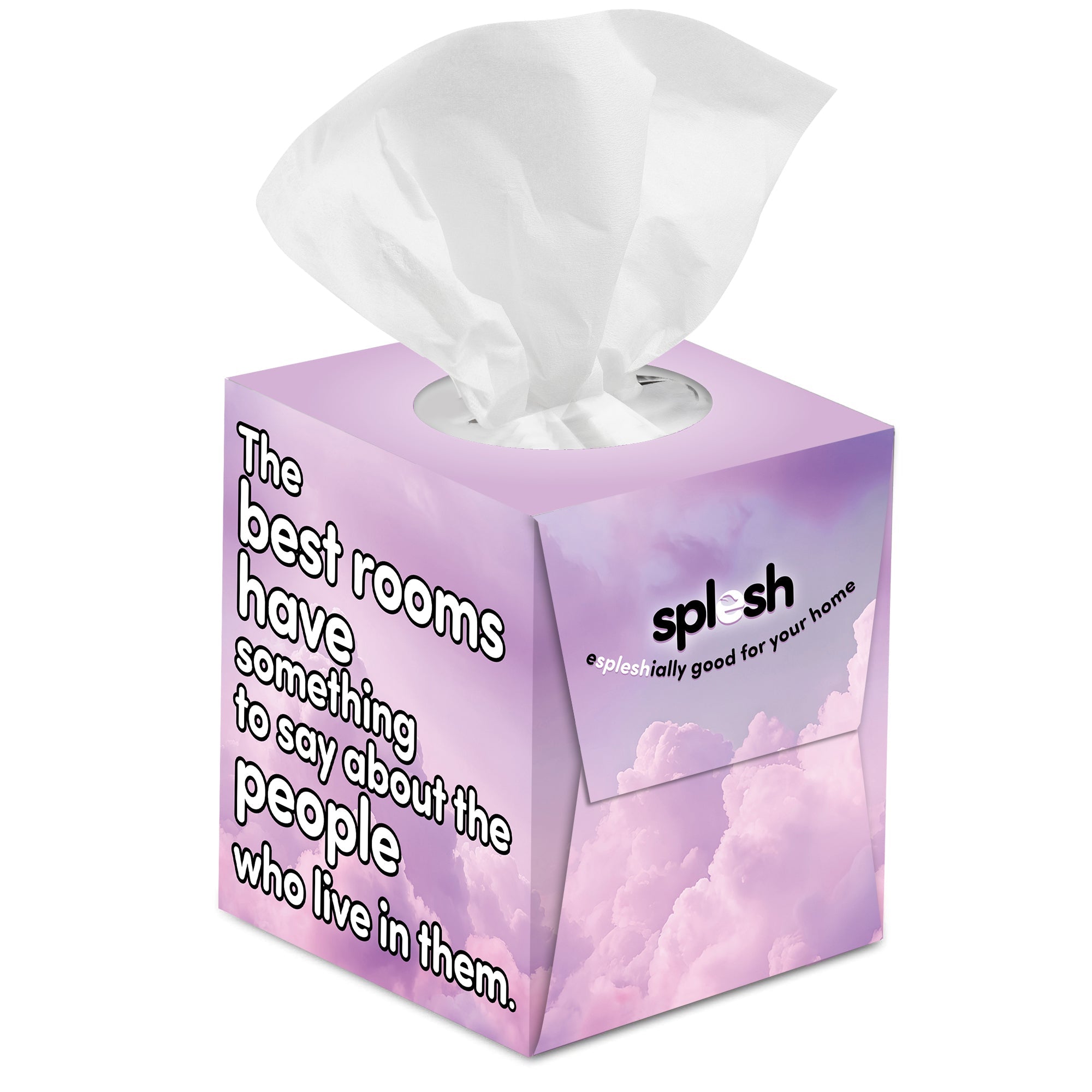 Splesh Ultra Soft Tissues, 24 Cube Boxes (1,296 Total) Bulk Pack